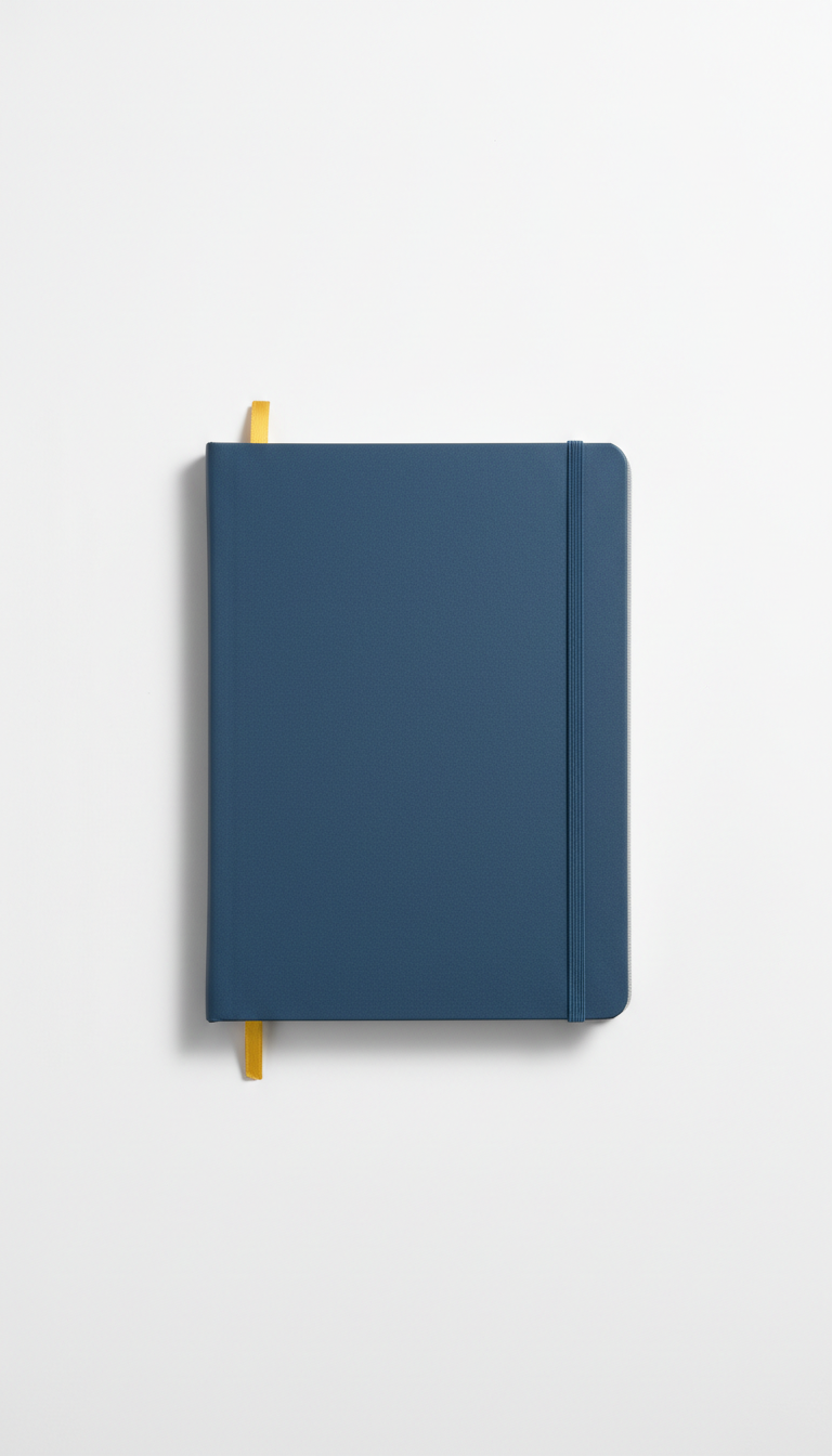 Premium hardcover notepad