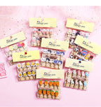 10 Pcs/Lot Creative Cartoon Animal Wooden Clip With Hemp Rope Photo Paper Clothespin Craft Clips Party Decoration Clip