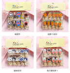 10 Pcs/Lot Creative Cartoon Animal Wooden Clip With Hemp Rope Photo Paper Clothespin Craft Clips Party Decoration Clip