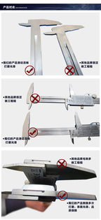 New 150mm 200mm 300mm Electronic Digital Caliper Carbon Fiber Dial Vernier Caliper Gauge Micrometer Measuring Tool Digital Ruler