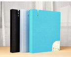 NEW Perforated Folder 4-Hole D-Shaped Binder Transparent Shell Pp File A4 Quick Fishing Storage