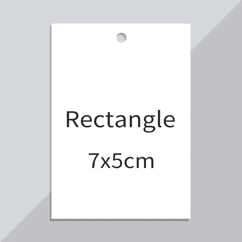 500PCS Custom Tags Paper Labels Clothing Brand Fashion Business Handmake Wedding Logo Design Hang Personalized Tag Free shiping