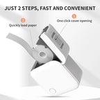 HZTZ Mini Label Printer Smart Pocket Self-adhesive Label Printer Bluetooth Price Label Sticker Maker For Home