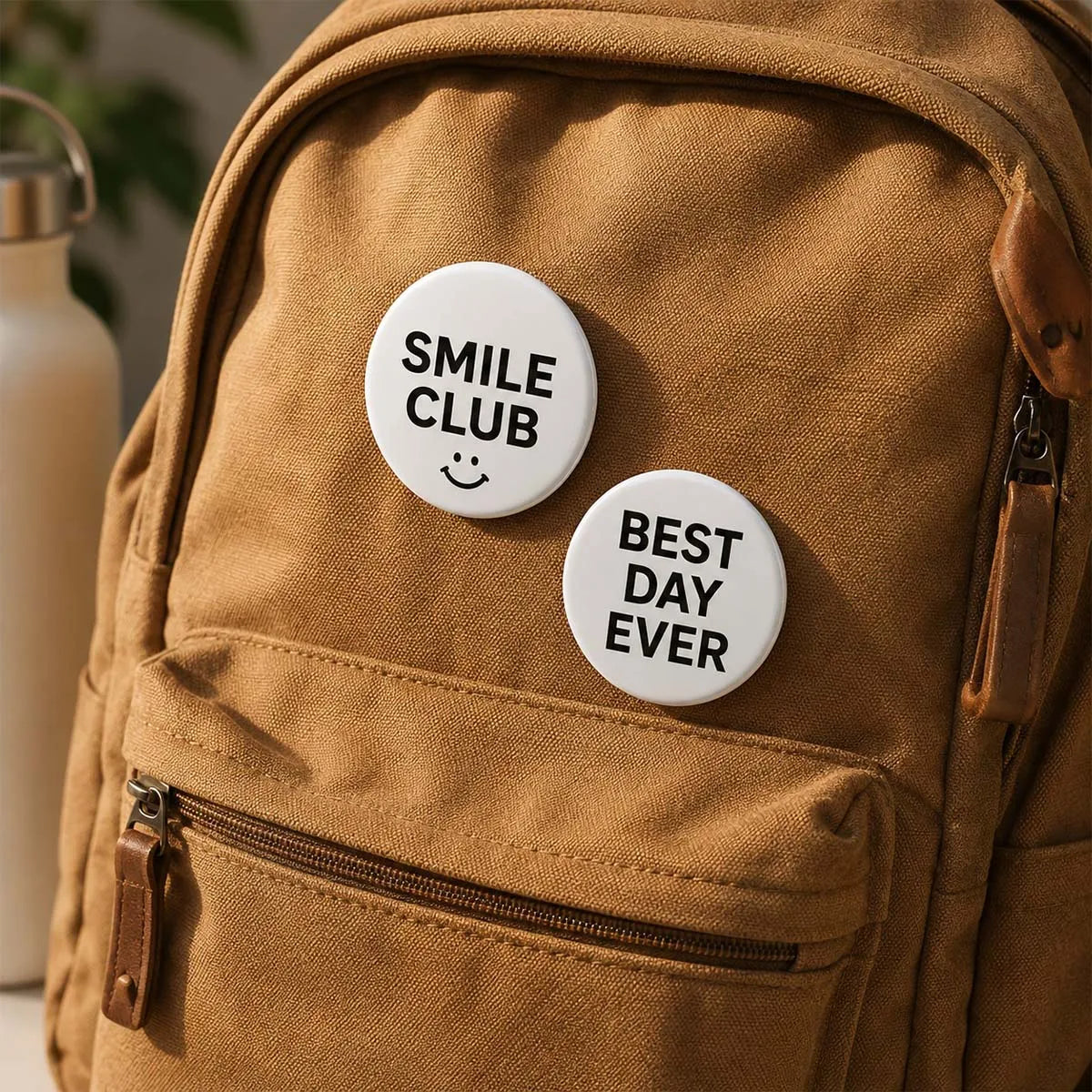 Personalized 58mm Button Badge, Custom Pin Badge with Unique Artwork, Photo and Text Design, Round Badge for Parties