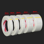 Heavy-Duty Transparent Fiberglass Strapping Tape - Super Strong, Waterproof, Single-Sided Adhesive with Carton Sealing Feature