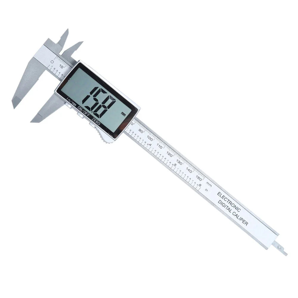STONEGO Electronic Digital Display Vernier Caliper Inch/Metric Conversion 6Inch 0-150mm Full-Screen Caliper Measurement Tool