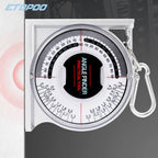 Magnetic Angle Locator Slope Protractor Inclinometer Slope Locator Level Meter Clinometer Survey Portable Measuring Gauge Tool