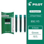 Japan Pilot V5/V7 Gel Pen Straight Liquid Replaceable Ink Cartridge 0.5/0.7mm for Writing School Stationery Office Accessories