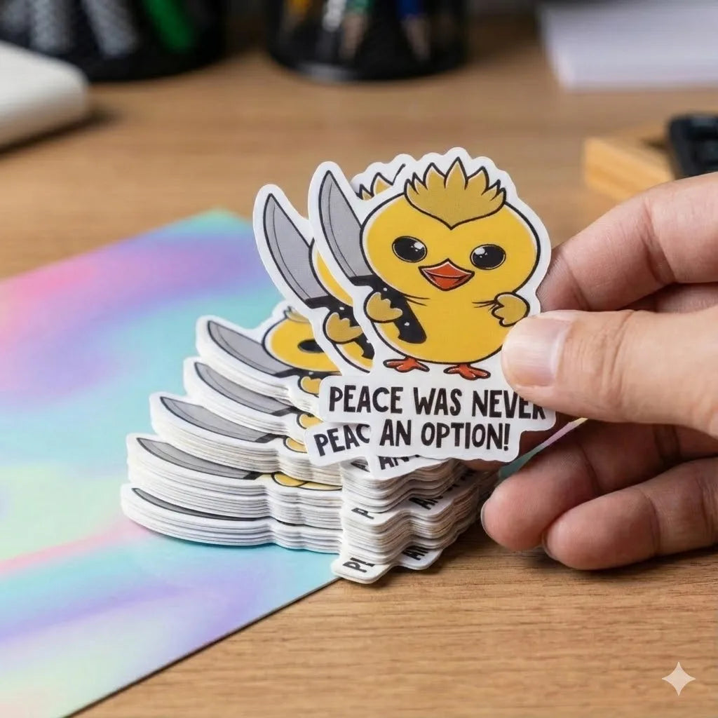 100pcs Custom Sticker Your Logo Text Tag PVC Label Vinyl Waterproof Computer Luggage Self Adhesive Personalized Die Cut Stickers