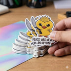 100pcs Custom Sticker Your Logo Text Tag PVC Label Vinyl Waterproof Computer Luggage Self Adhesive Personalized Die Cut Stickers
