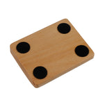 Mini Wood Wrist Rest Portable Movable Solid Wooden Walnut Beech For Most Mechanical Keyboard Numpad Sp64 Split Keyboard