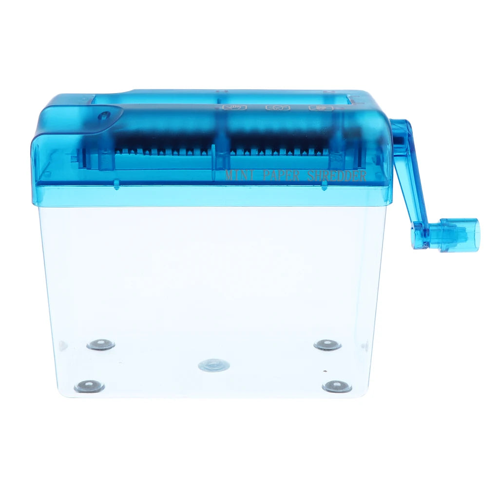 Mini Manual Paper Shredder A6 Office Document Manual Hand Cut Paper Shredder Portable Cutting Machine Tools