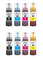 EP 104 Ink Compatible Ink 104 for Epson ET-2710 ET-2720 ET-4700 ET-2821 ET-2825 Printer
