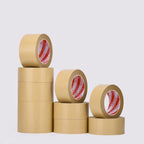 Kraft Paper Tape Self Adhesive Brown Paper Tape, Biodegradable Brown Packing Tape,Paper Packing Tape with Strong Adhesive