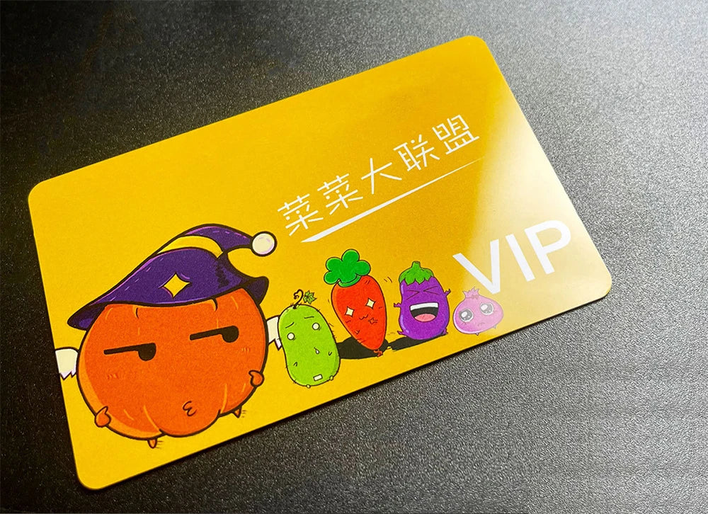 100-1000pcs Custom PVC Business ID Card Own Design Logo Name Plastic Waterproof Double Side Glossy Matte Thank You 85.5*54mm