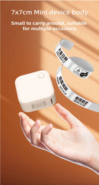 HZTZ Mini Label Printer Smart Pocket Self-adhesive Label Printer Bluetooth Price Label Sticker Maker For Home