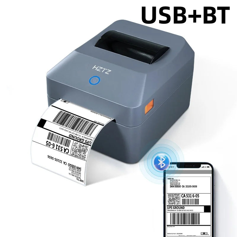 Thermal Printer4×6 Shipping Label Printer For Small Businesses,Desktop Thrmal Label Printers For Shipping Package