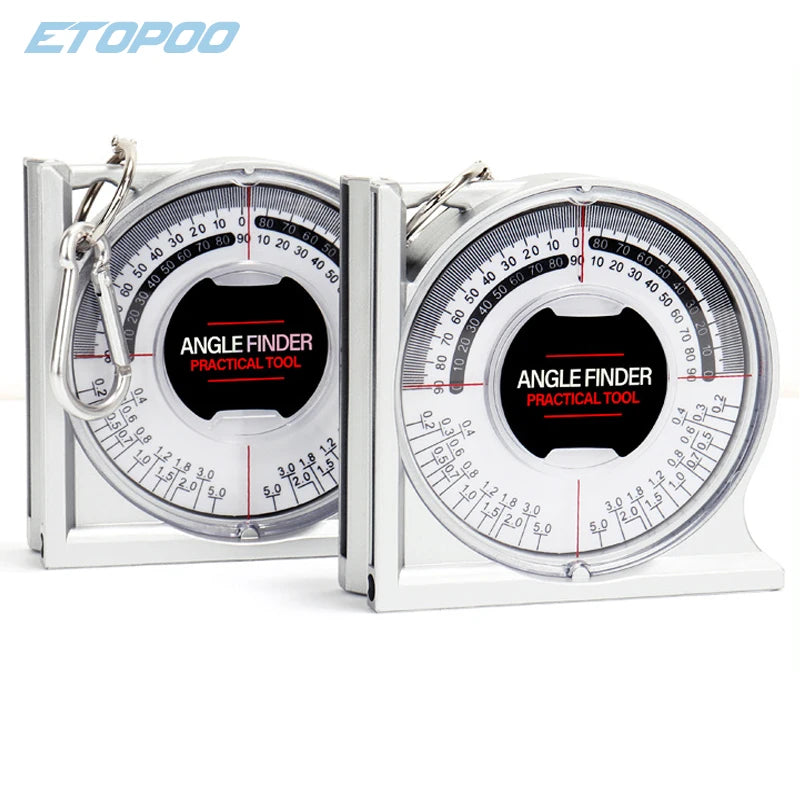 Magnetic Angle Locator Slope Protractor Inclinometer Slope Locator Level Meter Clinometer Survey Portable Measuring Gauge Tool