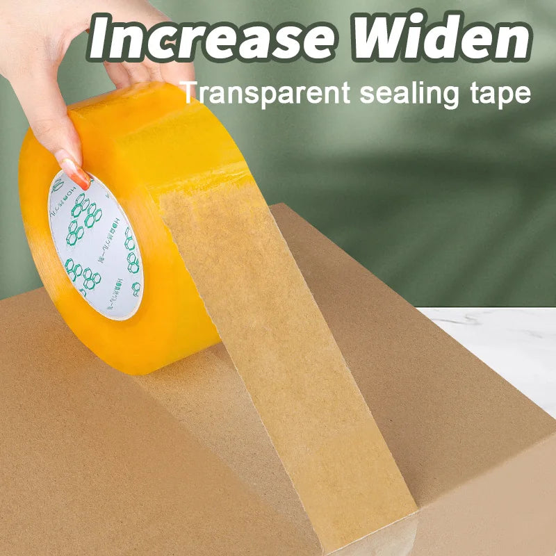Yellow Carton Sealing Tape, Packing Tape, Moving Tape  Shipping Packaging Tape,Designed for Packing, Shipping and Mailing