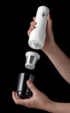 IKAPE Mini Vacuum Cleaner For Coffee Grounds Grinder Battery Barista Accessories Wireless Vacuum Cleaner For Car Handheld