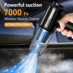 Portable  Air Blower & Vacuum Cleaner 2 in 1 Compressed Air Duster 6000mAh Cordless Duster Blower for Keyboard Computer Cleaning