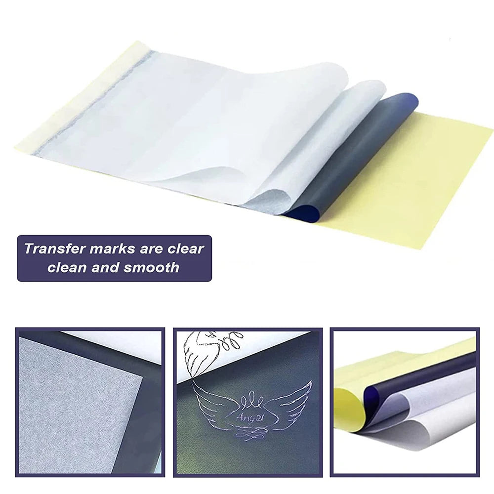 5/10/30/50pcs Tattoo Transfer Papers A4 Size Tattoo Thermal Printer Copier Stencil Paper for Tattoo Transfer Machine Accessories