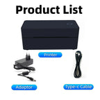 4X6 Thermal Label Printer Bluetooth Wireless Shipping Compatible With iPhone Android Mac Window - Shipping Label Printer
