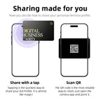NFC Business Card Fast Reading Smart Name Card Digital Business Card Contactless Business Gift Social Recognition Card