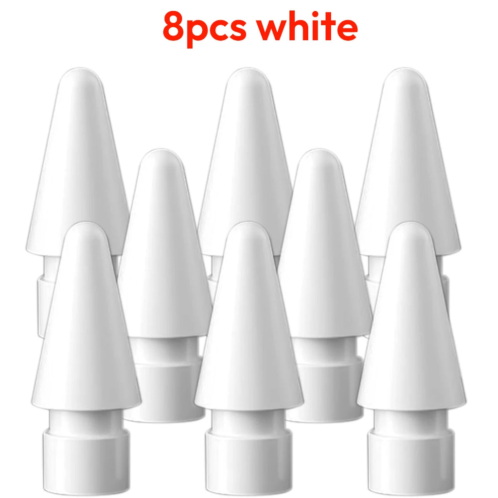 Replacement Tips for Apple Pencil 1st/2nd Gen IPencil Nibs No Wear Out Upgraded for iPad Pro Pencil 2/1 Gen 애플펜슬 펜촉