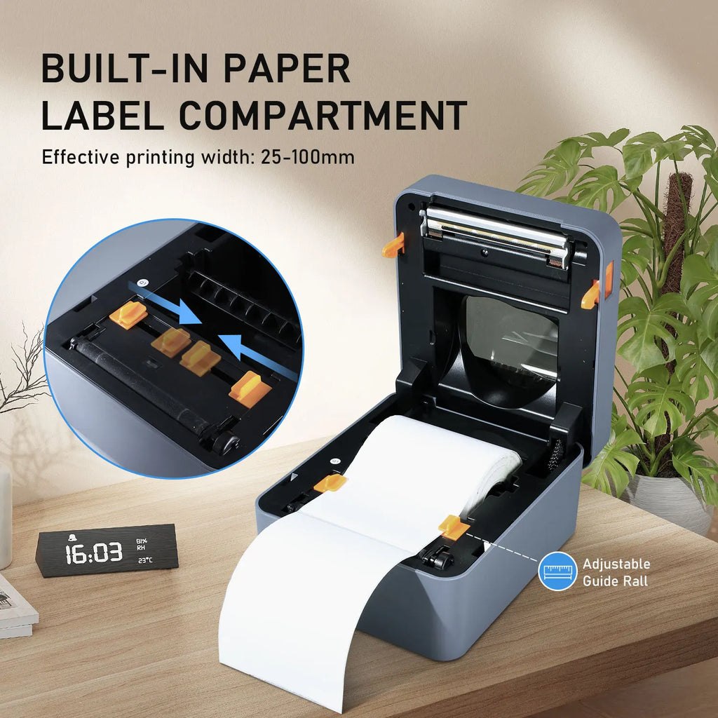 Thermal Printer4×6 Shipping Label Printer For Small Businesses,Desktop Thrmal Label Printers For Shipping Package