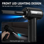 Portable  Air Blower & Vacuum Cleaner 2 in 1 Compressed Air Duster 6000mAh Cordless Duster Blower for Keyboard Computer Cleaning