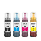 EP 104 Ink Compatible Ink 104 for Epson ET-2710 ET-2720 ET-4700 ET-2821 ET-2825 Printer