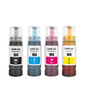 EP 104 Ink Compatible Ink 104 for Epson ET-2710 ET-2720 ET-4700 ET-2821 ET-2825 Printer
