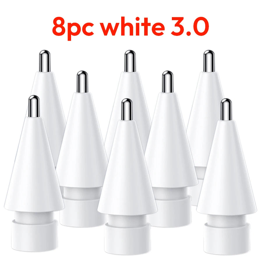 Replacement Tips for Apple Pencil 1st/2nd Gen IPencil Nibs No Wear Out Upgraded for iPad Pro Pencil 2/1 Gen 애플펜슬 펜촉