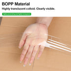 Transparent Tape BOPP Paper Packaging Sealing Tape Logistics Packaging Sealing Adhesive Paper Sealing Cartons