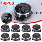 Mini Watch Strap Button Compass for Paracord Bracelet Survival Mini Pocket Compass Outdoor Hiking Camping Accessories Tools