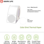 Wireless Label Printer P50 Inkless Bluetooth Thermal Label Maker Adhesive Label Sticker Machine DIY Pattern Barcode QR Code Tape