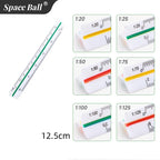 Space Ball Multi-functional Triangular Ruler Student Stationery 12.5/30cm Drafting Tool Scale Ruler Architect Technical Ruler