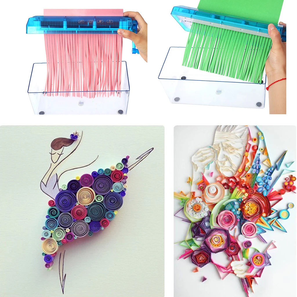 Mini Manual Paper Shredder A6 Office Document Manual Hand Cut Paper Shredder Portable Cutting Machine Tools