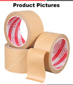 Super Viscosity Kraft Paper Tape  High-Strength Packing Tape Rolls, Packaging Tape  | Industrial Tape for Home, Office & Box