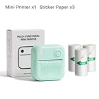 Dolewa D3 Portable Printer Thermal Paper Stickers Paper Mini Printers Labels Maker Printer for Error Printing Photo Printing