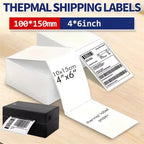 4x6Inch Shipping Labels For Thermal Shipping Label Printer 100/500PCS 100x150mm Thermal Label Paper For Business Express Waybill