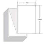 4x6Inch Shipping Labels For Thermal Shipping Label Printer 100/500PCS 100x150mm Thermal Label Paper For Business Express Waybill