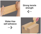 Super Viscosity Kraft Paper Tape  High-Strength Packing Tape Rolls, Packaging Tape  | Industrial Tape for Home, Office & Box