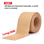 Wet Water Kraft Paper Tape Painter Rubber Paper for Picture Framing Secure Packing Brown Kraft Gum Tape