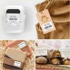 Wireless Label Printer P50 Inkless Bluetooth Thermal Label Maker Adhesive Label Sticker Machine DIY Pattern Barcode QR Code Tape
