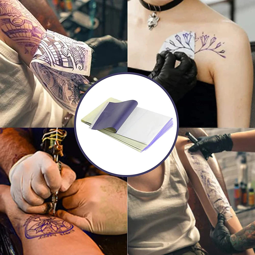 5/10/30/50pcs Tattoo Transfer Papers A4 Size Tattoo Thermal Printer Copier Stencil Paper for Tattoo Transfer Machine Accessories