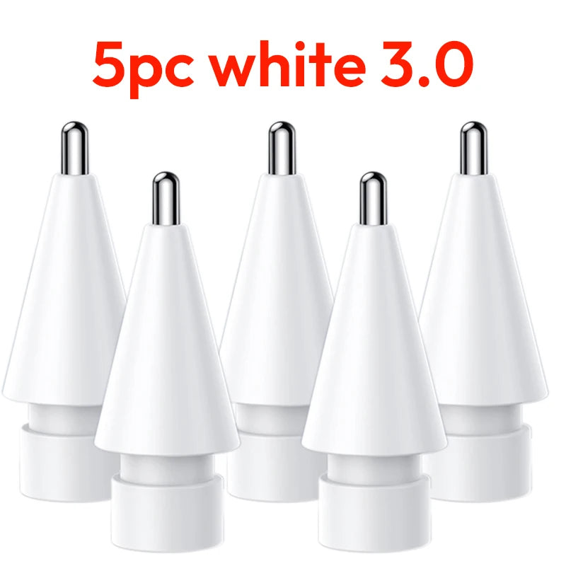 Replacement Tips for Apple Pencil 1st/2nd Gen IPencil Nibs No Wear Out Upgraded for iPad Pro Pencil 2/1 Gen 애플펜슬 펜촉