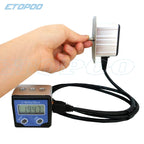Remote Angle Sensor Protractor separated sensor and display Digital Display Level Inclinometer Box Digital Protractor Angle Rule