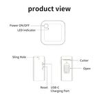 HZTZ Mini Label Printer Smart Pocket Self-adhesive Label Printer Bluetooth Price Label Sticker Maker For Home